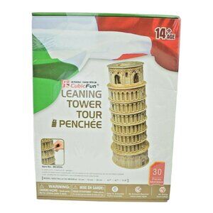 Leaning Tower of Pisa 30 Piece Cubic Fun 3D Puzzle New in Package